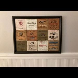 Wine Wall Art 18" x 14"